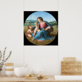 Alba Madonna - Raphael Fine Art Poster (Küche)