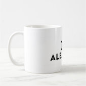 Albacete Spain love city heart like travel Kaffeetasse (Links)