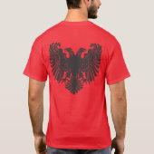 Albaian alter Adler T-Shirt (Rückseite)
