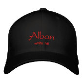 Alban Name Cap / Hat Bestickte Kappe (Vorderseite)