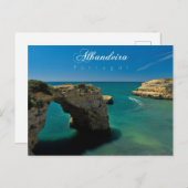 Albandeira - Portugal Postkarte (Vorne/Hinten)