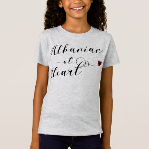Albaner am Herz-T-Shirt, Albanien T-Shirt