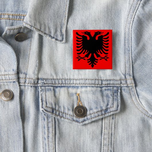 Albaner Eagle Button (Beispiel)