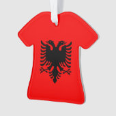 Albaner Eagle Patriotic Ornament (Vorderseite)