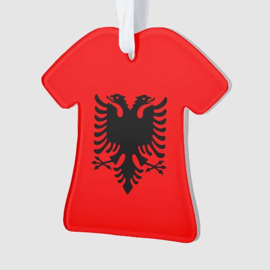 Albaner Eagle Patriotic Ornament (Vorderseite)