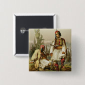 Albaner, Söldner in der Osmanearmee, Kneipe. b Button (Vorne & Hinten)