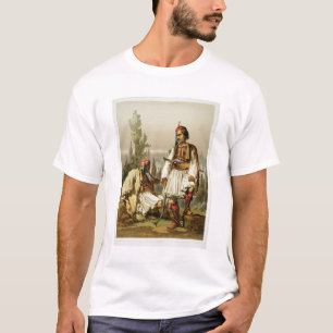 Albaner, Söldner in der Osmanearmee, Kneipe. b T-Shirt