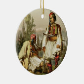 Albaner, Söldner in der osmanischen Armee, Pub b Keramikornament (Rechts)