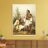 Albaner, Söldner in der osmanischen Armee, Pub b Leinwanddruck (Insitu (Wohnzimmer))