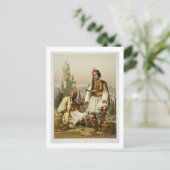 Albaner, Söldner in der osmanischen Armee, Pub b Postkarte (Stehend Vorderseite)