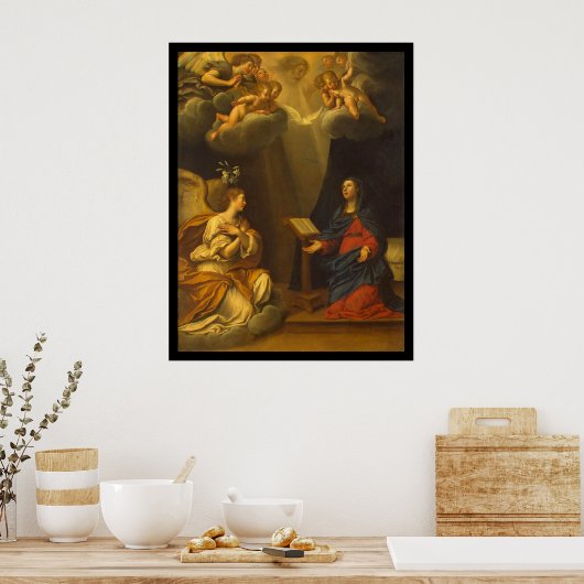 Albani Francesco Annunciation Poster (Küche)