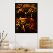 Albani Francesco Taufe Christi Poster (Küche)