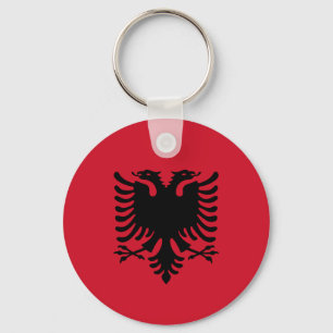 Albania - Albanian Flag Schlüsselanhänger