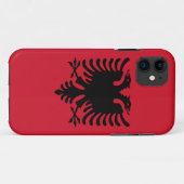 Albania Case-Mate iPhone Hülle (Rückseite (Horizontal))