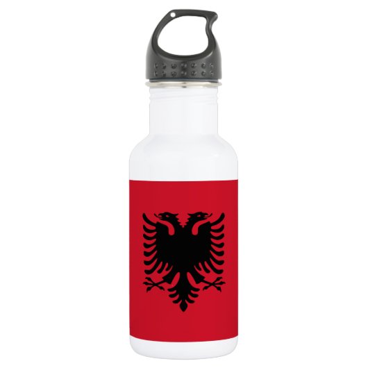 Albania Edelstahlflasche (Vorderseite)