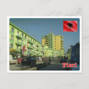 Albania - Fier - Postkarte