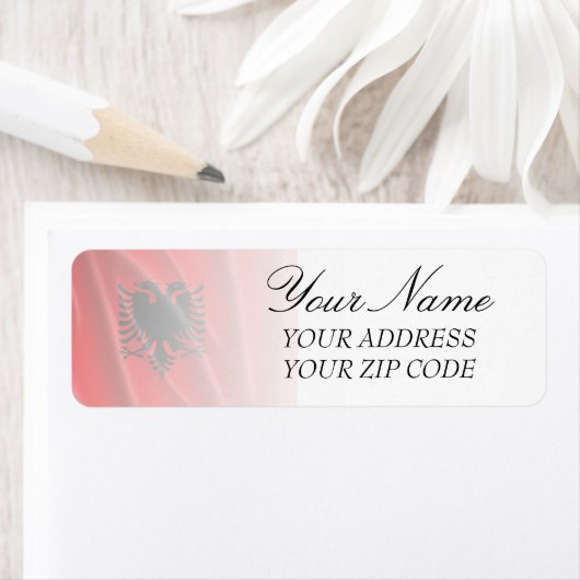 ALBANIA FLAG (Insitu)