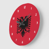 Albania Große Wanduhr (Winkel)