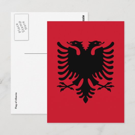 Albania Postkarte (Vorne/Hinten)