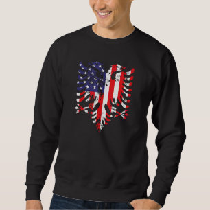 Albanian Eagle Shirt American Flag Shirt USA Alban