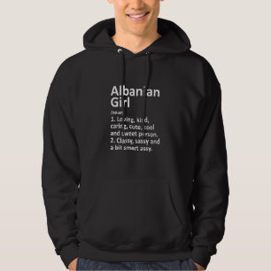 ALBANIAN GIRL ALBANIA GIBT Funny Country Zuhause R Hoodie