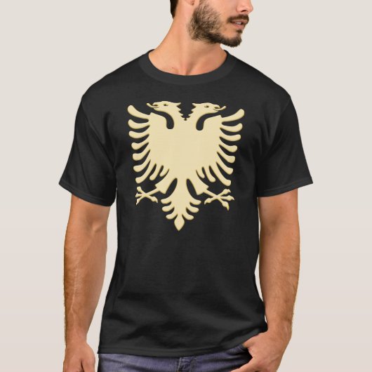 Albanian Gold Eagle T-Shirt (Vorderseite)