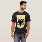 Albanian Gold Shield T-Shirt (Vorne ganz)