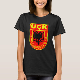 Albanien - Adlerflagge Kosovo Balkan 1 T-Shirt