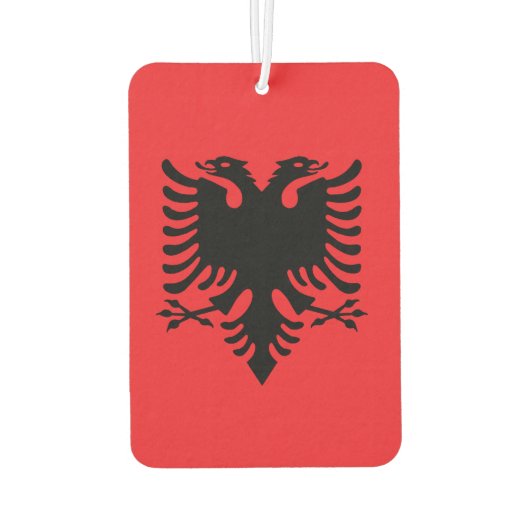 Albanien AIR FRESHENER Autolufterfrischer (Rückseite)