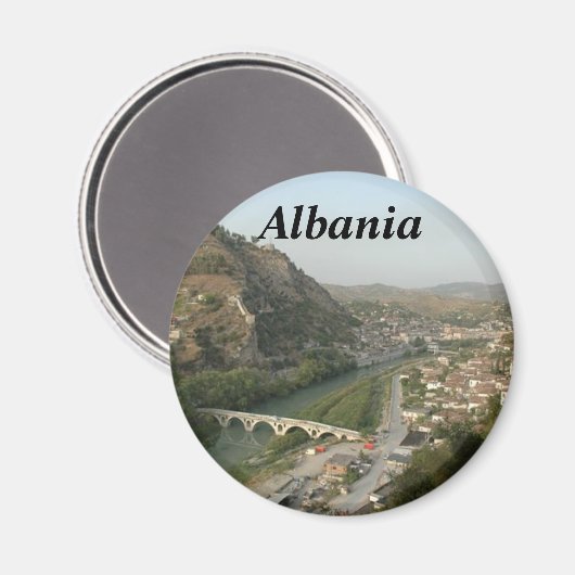 Albanien (Albanien) Albanien Magnet Albanien Kühls (Vorderseite/Rückseite)