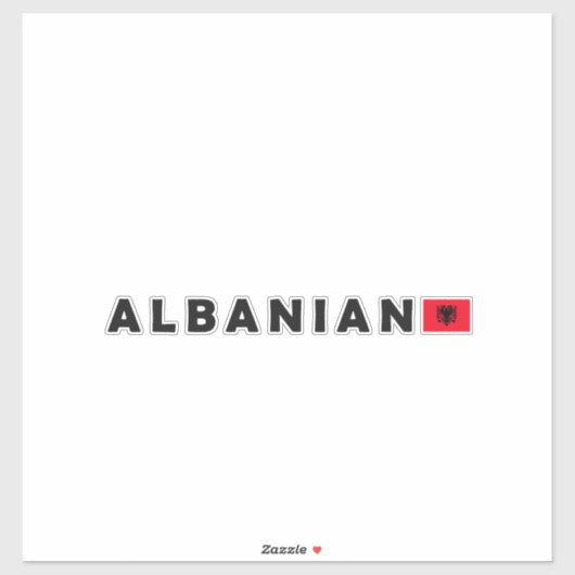 Albanien, Albanien Aufkleber (Blatt)