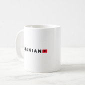 Albanien, Albanien Kaffeetasse (Vorderseite Links)