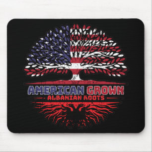 Albanien Albanien USA USA Vereinigte Staaten Mousepad