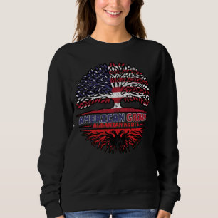Albanien Albanien USA USA Vereinigte Staaten Sweatshirt