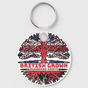 Albanien Albanien Vereinigtes Königreich British T Schlüsselanhänger