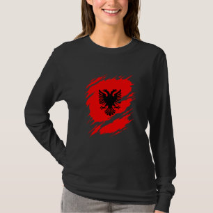 Albanien Albanische Flagge T-Shirt