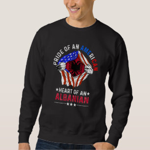 Albanien Amerika Prix Foreign Albanien Fl Sweatshirt
