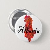 Albanien Button (Vorne & Hinten)