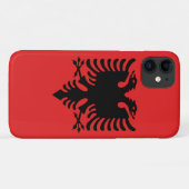 Albanien Case-Mate iPhone Hülle (Rückseite (Horizontal))