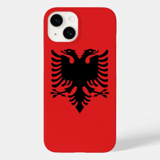 Albanien Case-Mate iPhone Hülle (Rückseite)