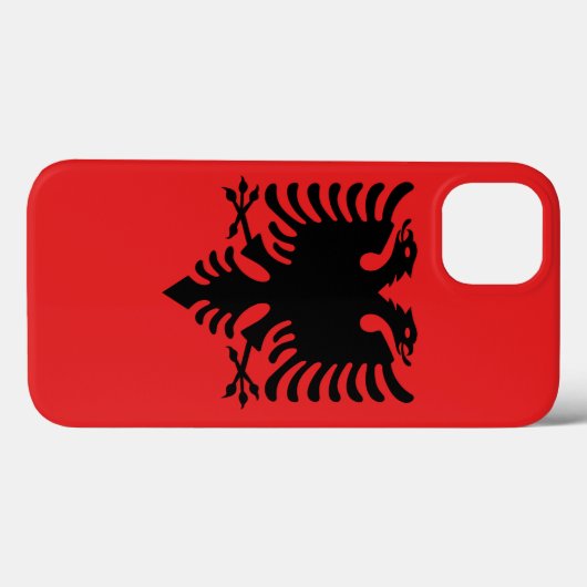Albanien Case-Mate iPhone Hülle (Rückseite (Horizontal))