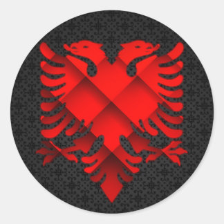 Albanien Design Sticker