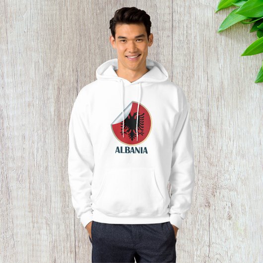 Albanien Doppel-AdlerEmblem Hoodie