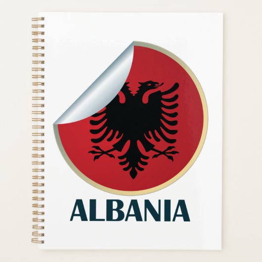 Albanien Doppel-AdlerEmblem Planer (Vorderseite)