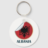 Albanien Doppel-AdlerEmblem Schlüsselanhänger (Rückseite)