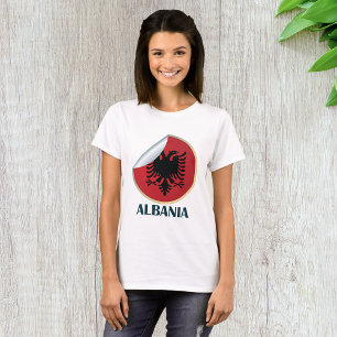 Albanien Doppel-AdlerEmblem T-Shirt