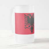 Albanien Double Eagle Mattiert Beer Tasse (Vorderseite Links)