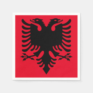 Albanien Double Eagle Napkins Serviette