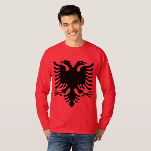 Albanien Eagle T-Shirt (Vorne ganz)