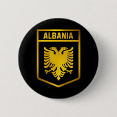 Albanien Emblem Button (Vorderseite)